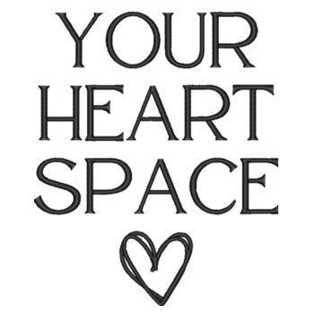 Open your heart space Embroidered White hoodie - Unisex Sponge Fleece Pullover Hoodie Design